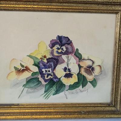 Antique Frames and Framed Art