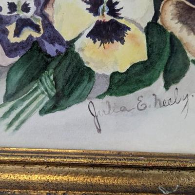 Antique Frames and Framed Art