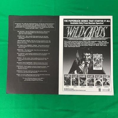 Original Signed Artwork for Wildcards #3 and More (B1-MK)