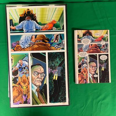 Four Pages of Original Artwork Clive Barkerâ€™s Nightbreed 5 (B1-MK)