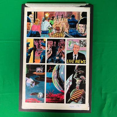 Original Clive Barker’s Hellraiser #11 Color Art (B1-MK)