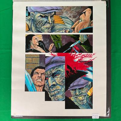 Original Clive Barker’s Hellraiser #11 Color Art (B1-MK)