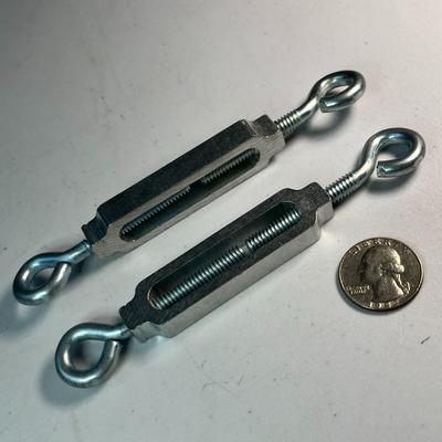 PAIR OF NEW TURN BUCKLES 5-1/4â€ LONG