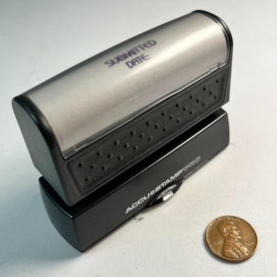SELF INK STAMP â€œSUBMITTED DATEâ€ 