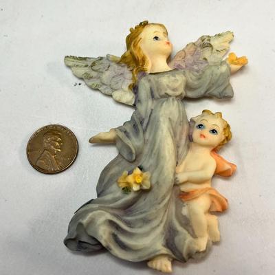 ANGEL, CHERUB FRIG MAGNET 3-1/2â€ TALL
