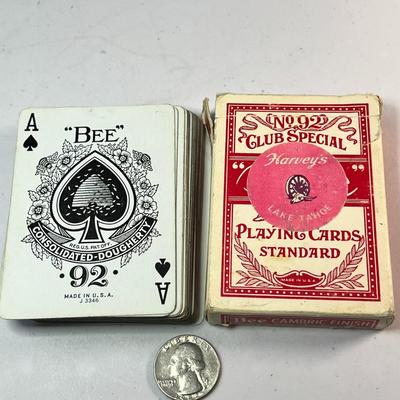 FULL DECK HARVEYâ€™S LAKE TAHOE PLAYING CARDS