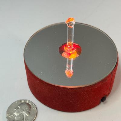 LIGHT-UP DISPLAY PEDESTAL 2-1/2â€ TALL