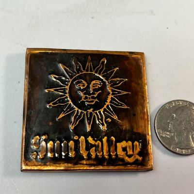 COPPER SUN VALLEY FRIG MAGNET 2â€ SQUARE