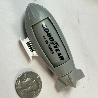 PLASTIC TOY GOODYEAR BLIMP