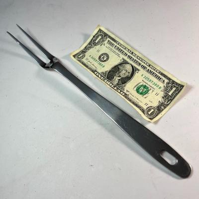 12â€ STURDY STAINLESS SERVING FORK