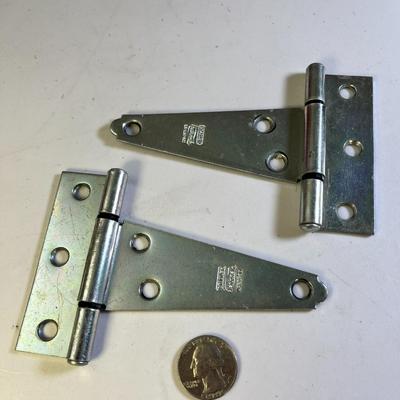 NEW PAIR STRAP HINGES 3-1/2â€ LONG
