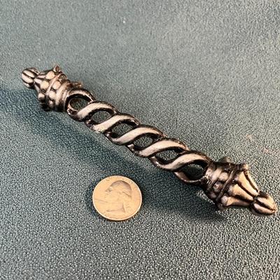 LONG HANDLE 3-3/4â€ CENTERS 6â€ SOME WEAR