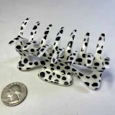 DALMATION SPRING HAIR CLIP