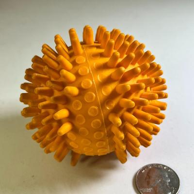 PET FETCH TOY 3-3/4â€ DIAMETER CLEAN