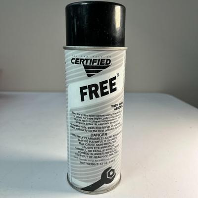 AEROSOL PENETRATE LOOSENS FULL CAN