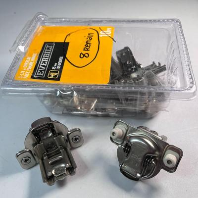 NEW OVERLAY FACE FRAME HINGES 8 CT.