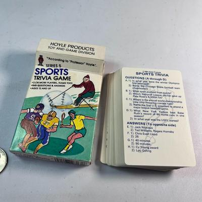 DECK OF SPORTS TRIVIA CARDS