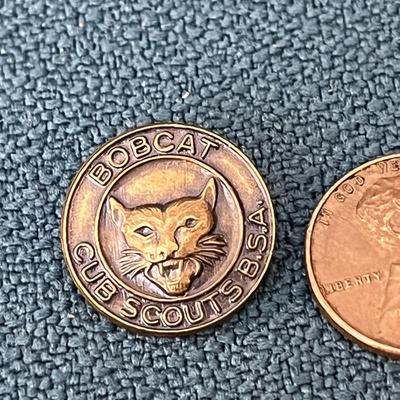 CUB SCOUT BSA BOBCAT PIN