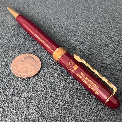 SPECIAL PRESENTATION PEN TO BILL MARCROFT