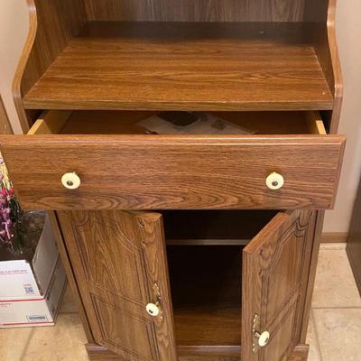 Microwave Kitchen Cart
