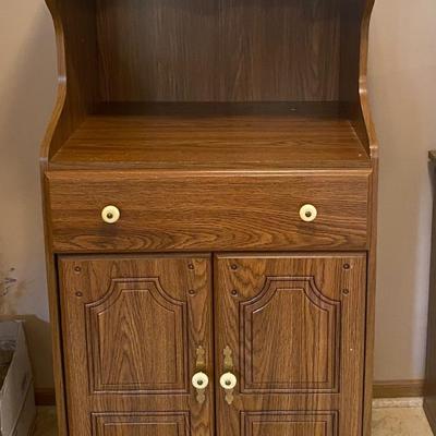 Microwave Kitchen Cart