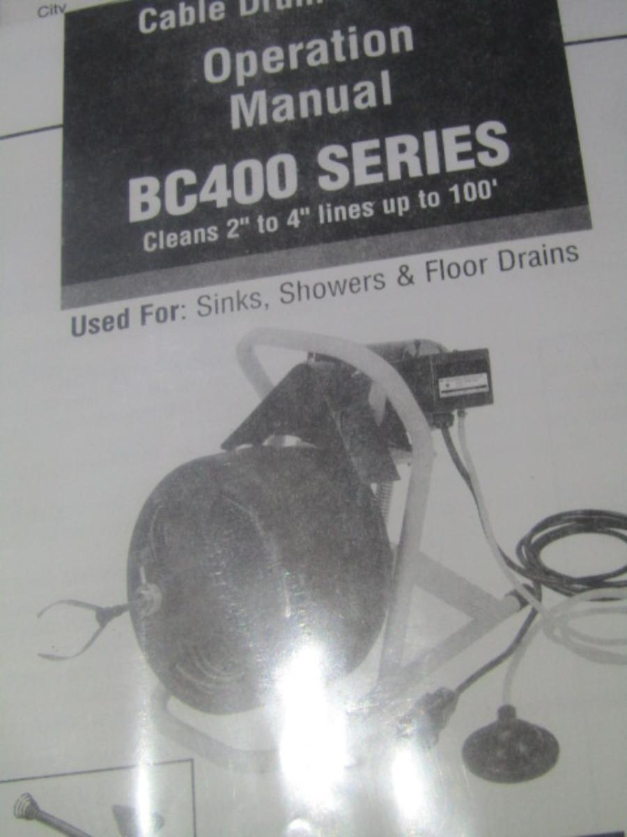 BrassCraft Drain Cleaner BC400 Series