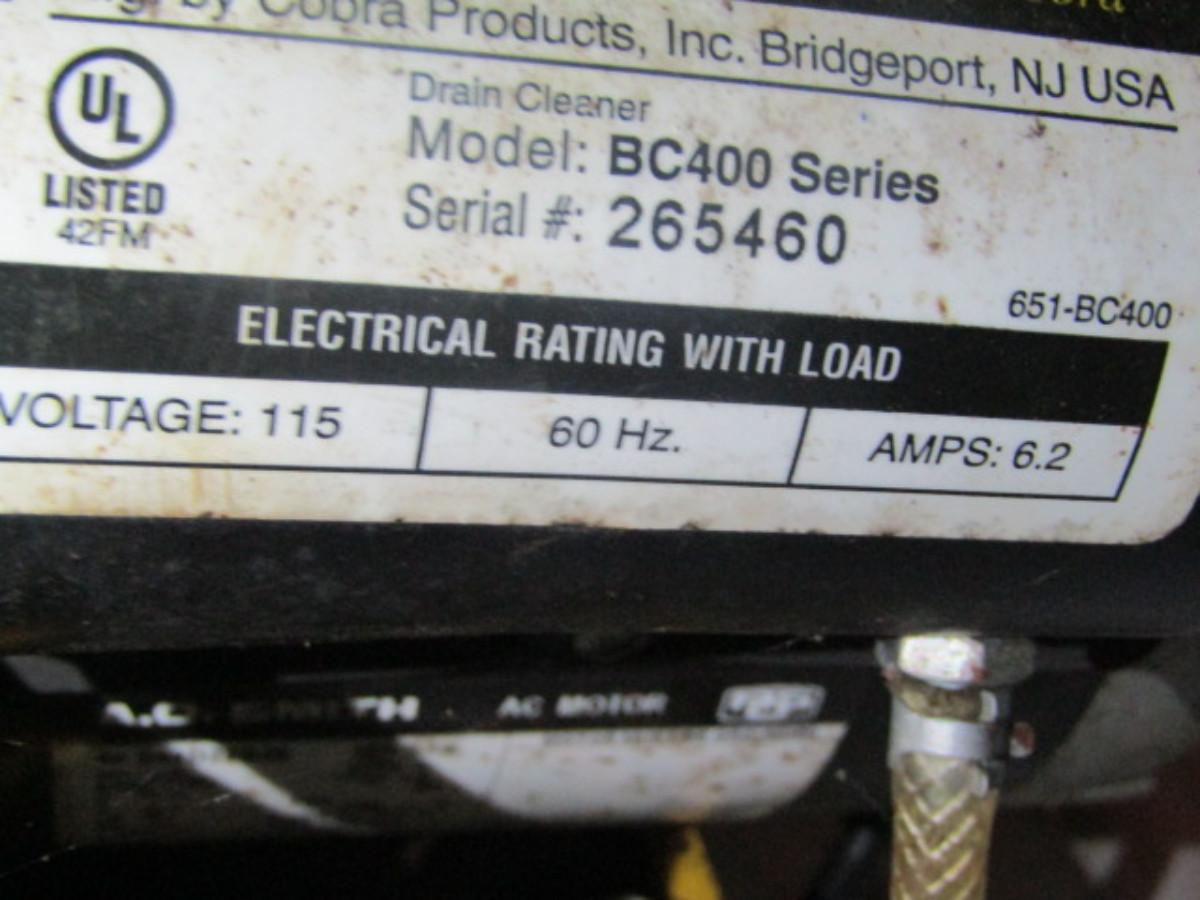 BrassCraft Drain Cleaner BC400 Series