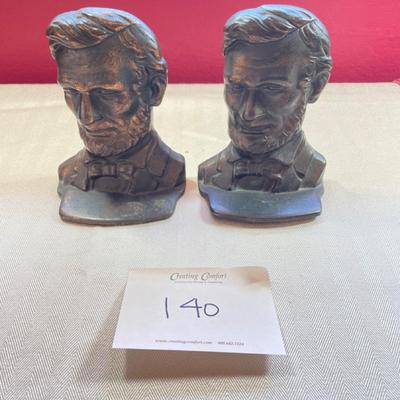 Abraham Lincoln bookends