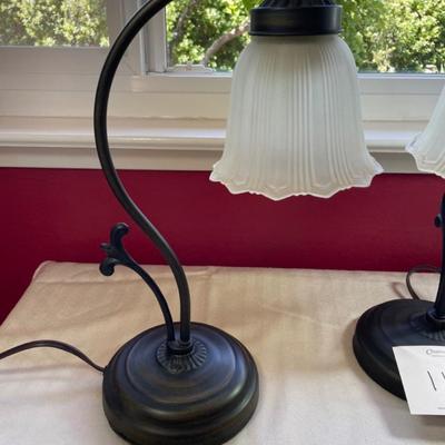 Pair of small lamps
