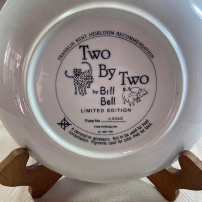Set of Bill Bell limited edition plates