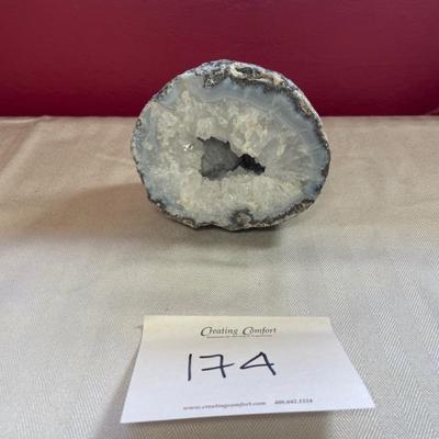Natural geode crystal