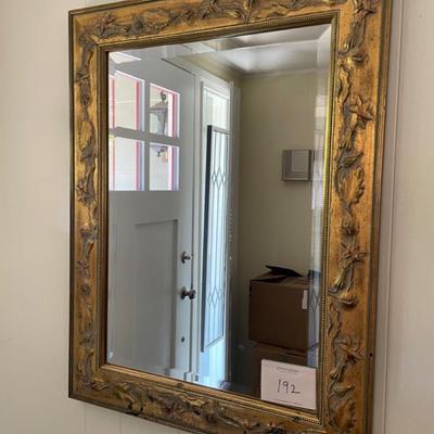 Framed mirror 