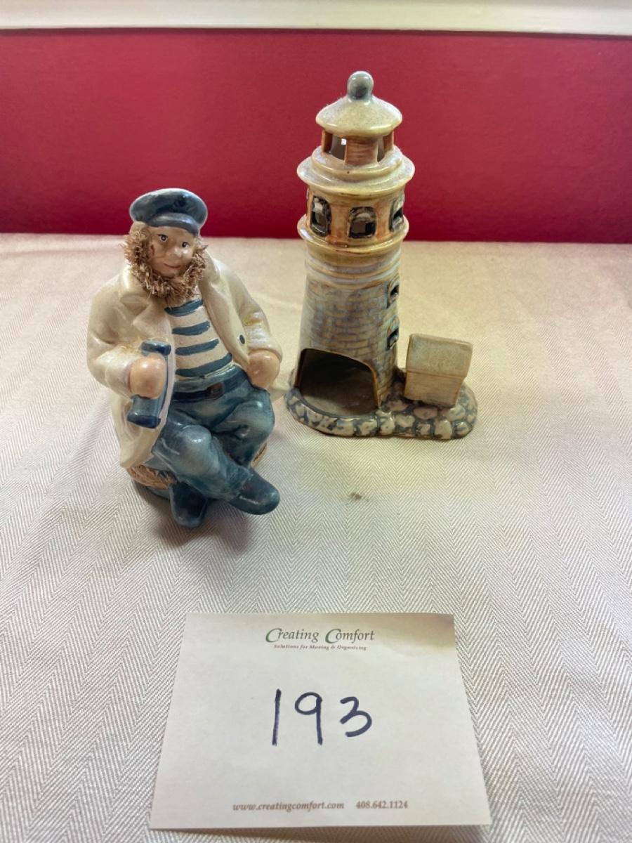 Small ceramic statues | EstateSales.org