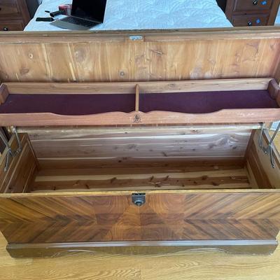 Vintage cedar chest
