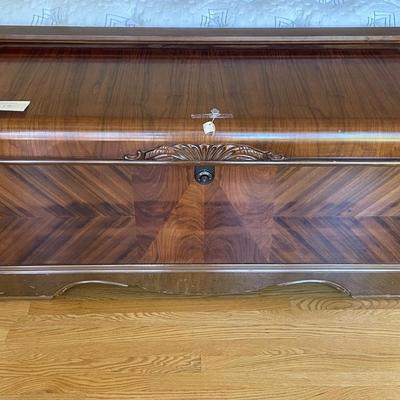 Vintage cedar chest