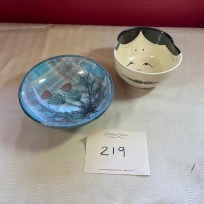 Pair of small bowls