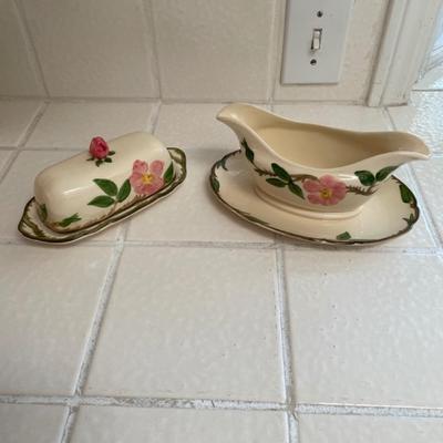 Huge set of Franciscan Desert Rose china