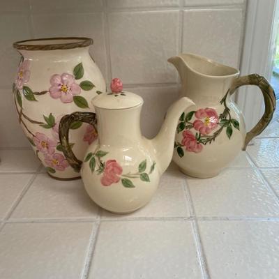 Huge set of Franciscan Desert Rose china