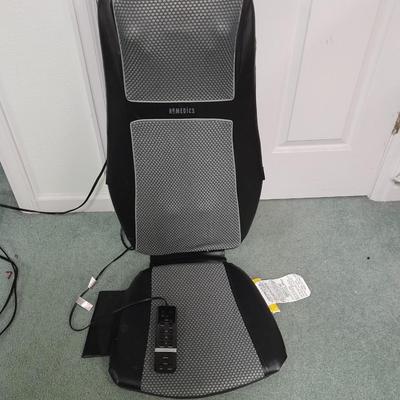 Homedics massager chair pad w/ remote
