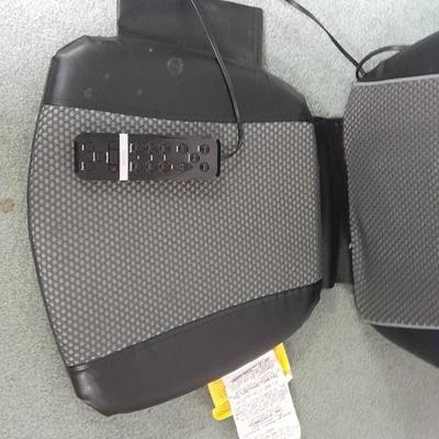 Homedics massager chair pad w/ remote
