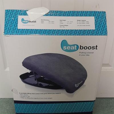 Portable lifting seat cushion Seat Boost Putting a boost in your day!