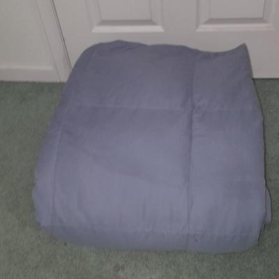 Queen sized Down comforter.