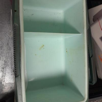 Vintage Stanley thermos with Stanley cooler