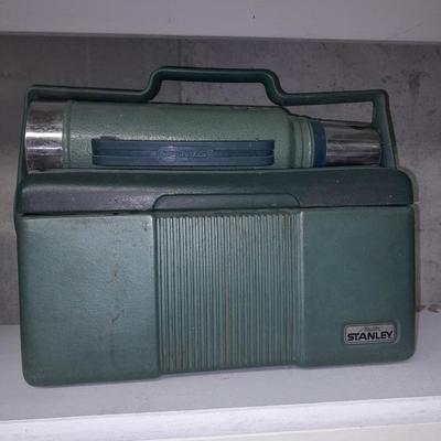 Vintage Stanley thermos with Stanley cooler