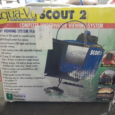 Aqua-VU Scout 2 Complete underwater viewing system Great for fishing! Find those fish!