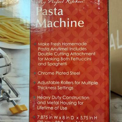My perfect Kitchen Pasta Machine Make Fresh Homemade pasta anytime!