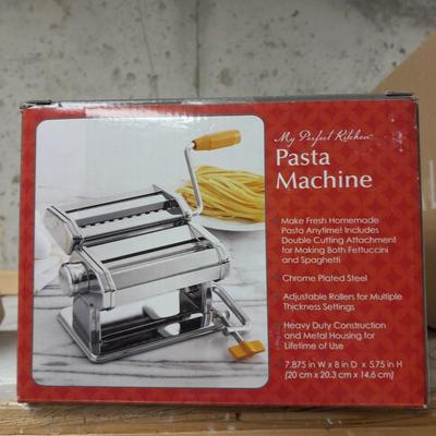 My perfect Kitchen Pasta Machine Make Fresh Homemade pasta anytime!