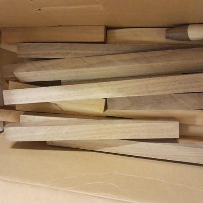 Cigar pen making supplies, Hardwoods, and woodcraft Pen clips, tips, Pen Gold & Chrome insides.