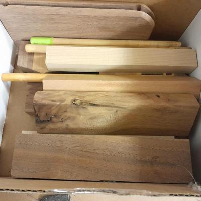 Cigar pen making supplies, Hardwoods, and woodcraft Pen clips, tips, Pen 24k Gold  insides.