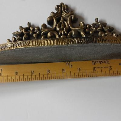 MCM Mirror with stand and matching shelf